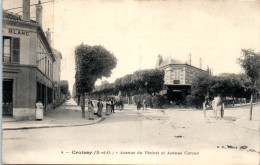 78 CROISSY - Avenue Du Vésinet Et Avenue Carnot  - Croissy-sur-Seine