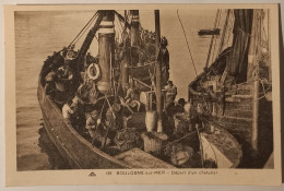 BOULOGNE SUR MER (62 Pas De Calais) - Chalutier / Bateau De Peche - Pecheur  - Visvangst