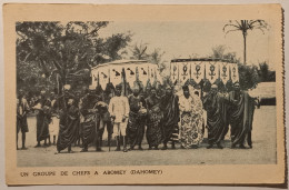 AMOMEY / DAHOMEY - Groupe De Chefs - Dahome