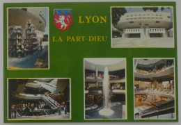 LYON (69/Rhône) - PART DIEU / Jet Eau Centre Commercial - Auditorium / Blason Ville - Lyon 3