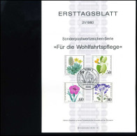Duitsland - Ersttagsblatt - Für Die Wohlfahrtspflege                             - Altri & Non Classificati