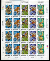 Guernsey - Zoological Trust - Complete Sheet           MNH                                - Guernesey