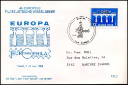 België  - FDC- 2131 -  Europa CEPT 1984 - 1984