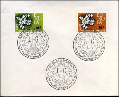 België  - FDC  -  1193/94-  Europa CEPT 1961 - 1961