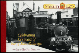 Isle Of Man - Booklet Celebrating 125 Years Of Isle Of Man Railways  -  MNH - Isola Di Man