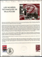 Document Philatélique Officiel - Les Musées Techniques De Mulhouse - Briefe U. Dokumente