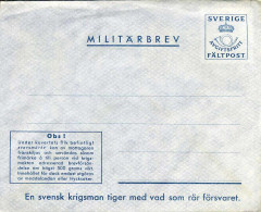 Sweden - Militärbrev - Militärmarken