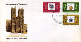 Grenadines Of Grenada - FDC - 25th Anniversary Of The Coronation Of Queen Elizabeth II - St.Vincent (1979-...)
