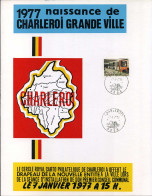 België - 1826, Naissance De Charleroi Grande Ville - Cartas & Documentos