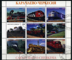Caratchaevo-Cherkesia  --  Trains - Trenes