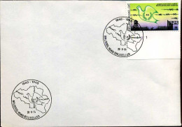 2186 Met Plaatnummer Op Enveloppe - 1981-1990