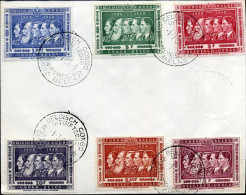 Belgisch Congo - 344/49 Op Enveloppe - Covers & Documents