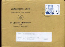 2964 Op Brief Naar Sint-Niklaas - Lettres & Documents