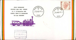 Stad Diksmuide - Station 1858 - 1983 (souvenir Kaart) - Other & Unclassified