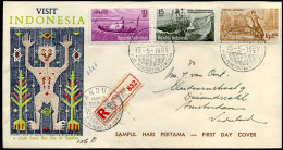 Indonesië - Cover To Amsterdam, Holland - Indonesien