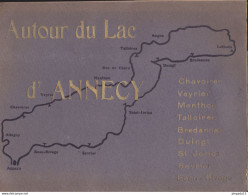 Fixe Autour Du Lac D'Annecy Veyrier Duingt ... Edition A Bourdier Peu Fréquent à La Vente - Alpes - Pays-de-Savoie