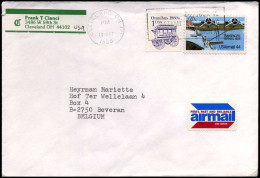 USA - Cover To Beveren, Belgium - 3c. 1961-... Cartas & Documentos