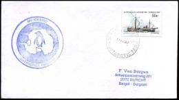 Australian Antarctic Territory -  Cover To Burcht, Belgium --   MV "Icebird" Antarctica - Lettres & Documents