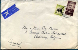 South-Africa - Cover To Antwerp, Belgium - Lettres & Documents