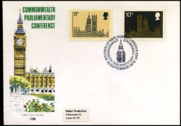 Great-Britain - FDC - Commonwealth Parliamentary Conference - 1971-1980 Decimal Issues