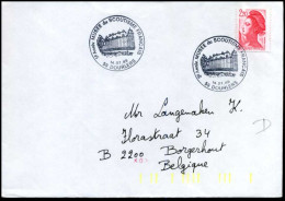 France - Cover  To Borgerhout, Belgium - Covers & Documents