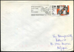 France - Cover  To Beveren, Belgium  - Lettres & Documents