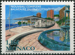 MONACO - 2023 - STAMP MNH ** - Larvotto Seaside Complex Inauguration - Neufs