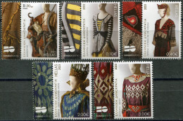 GREECE - 2023 - SET OF 5 STAMPS MNH ** - Theatre Costumes - Unused Stamps