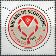 MONACO - 2023 - STAMP MNH ** - 100th Anniversary Of Scouting In Monaco - Neufs