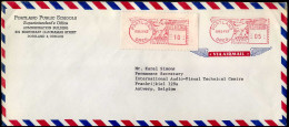 USA - Cover To Antwerp, Belgium -- Portland Public Schools - Covers & Documents