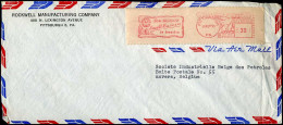 USA - Cover Antwerp, Belgium -- Rockwell Manufacturing Company - Briefe U. Dokumente