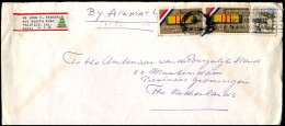 USA - Cover To Muntendam, Netherlands  - Briefe U. Dokumente