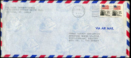 USA - Cover To Sint-Niklaas, Belgium -- Kal Rugs International - Cartas & Documentos