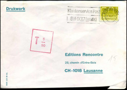 Cover Naar Lausanne, Zwitserland - Covers & Documents