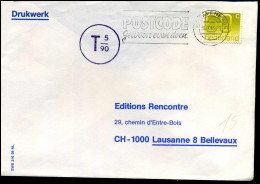 Cover Naar Lausanne, Zwitserland - Briefe U. Dokumente