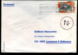 Cover Naar Lausanne, Zwitserland - Storia Postale