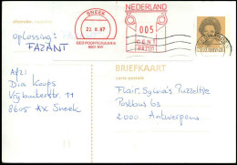 Briefkaart Naar Antwerpen, België - Lettres & Documents