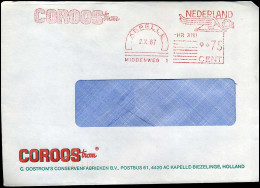 Cover  - "Coroostrom, C Oostrom's Conservenfabrieken, Kapelle-Biezelinge" - Covers & Documents