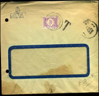 Cover Strafport / Taxe - TX47 - "ECEVA" - Lettres & Documents