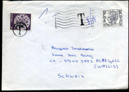 Cover From Koksijde, Belgium - Taxe - Strafportzegels