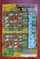 Loterie Instantanée Au Portugal. Mine D'or - Lottery Tickets