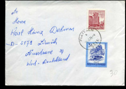 Cover To Linnich, Germany - Cartas & Documentos