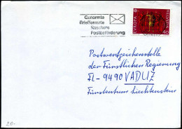 Cover To Vaduz, Liechtenstein - Covers & Documents