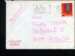 Cover To Zürich - Storia Postale