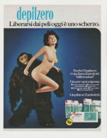 Depilzero  PUBBLICITA' ORIGINALE PICTURE OF VINTAGE - Publicités