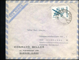 Cover To Hamburg, Germany - Cartas & Documentos