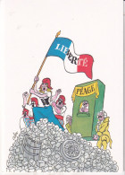 Illustrateur Cabu  - Bicentenaire De La Révolution Française  " Liberté - Péage  " - Cabu