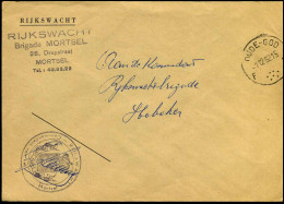 Cover Naar Hoboken - "Rijkswacht, Brigade Mortsel" - Briefe U. Dokumente