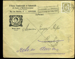 Cover Naar Limal - 'L'Union Com. Et Industrielle, Anvers"  -- La Javanais -- Terug Aan Afzender/Retour .. - 1935-1949 Small Seal Of The State