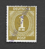 Germany Allied Occupation Kontrollrat 1M 1946 Mi 937 Used - Usati